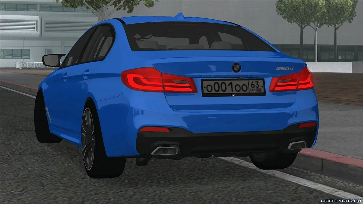 BMW 520d [M5 kit] / GTA San Andreas