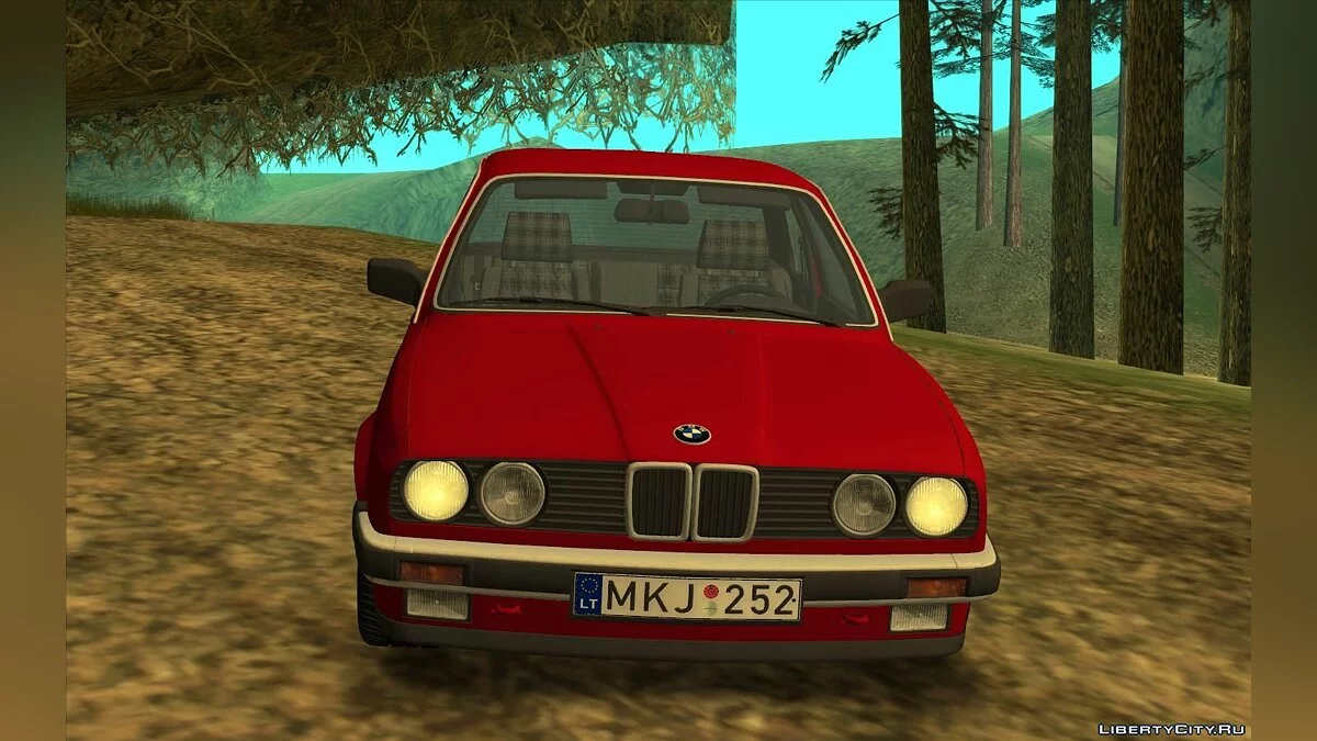 BMW 320i 1985 / GTA San Andreas