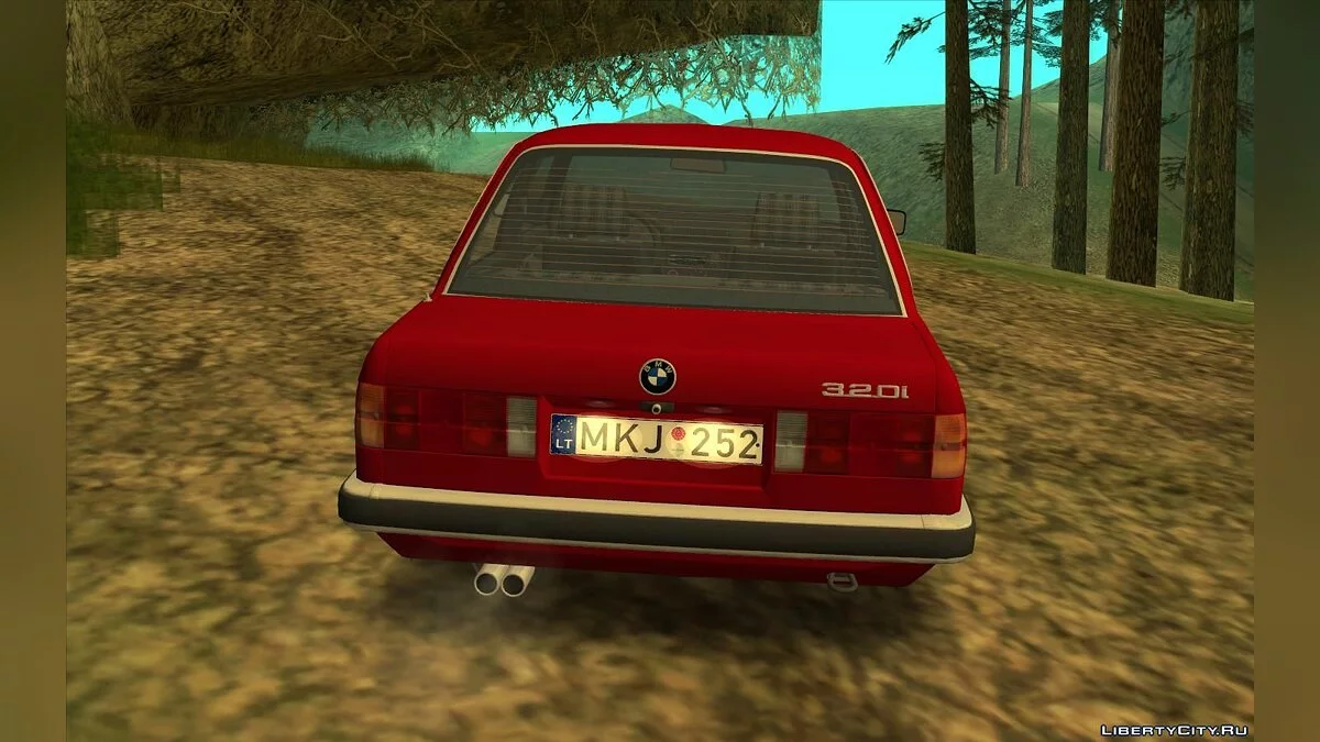 BMW 320i 1985 / GTA San Andreas
