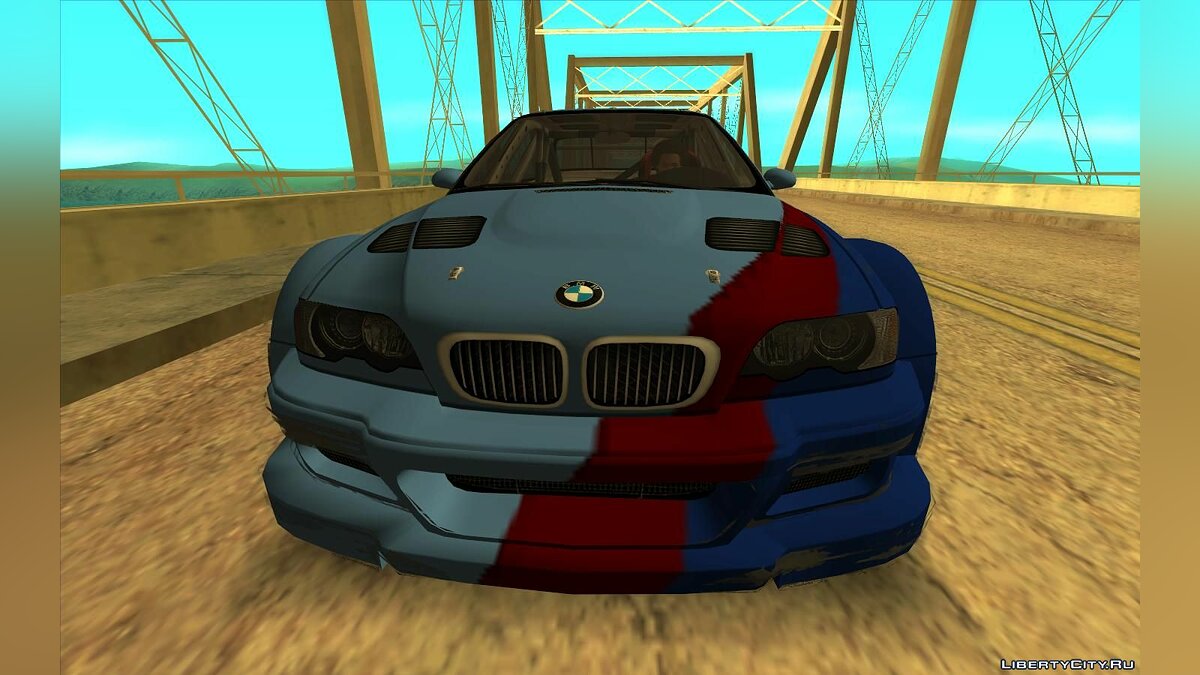 Скачать BMW M3 GTR (E46) из NFS:Most Wanted для GTA San Andreas