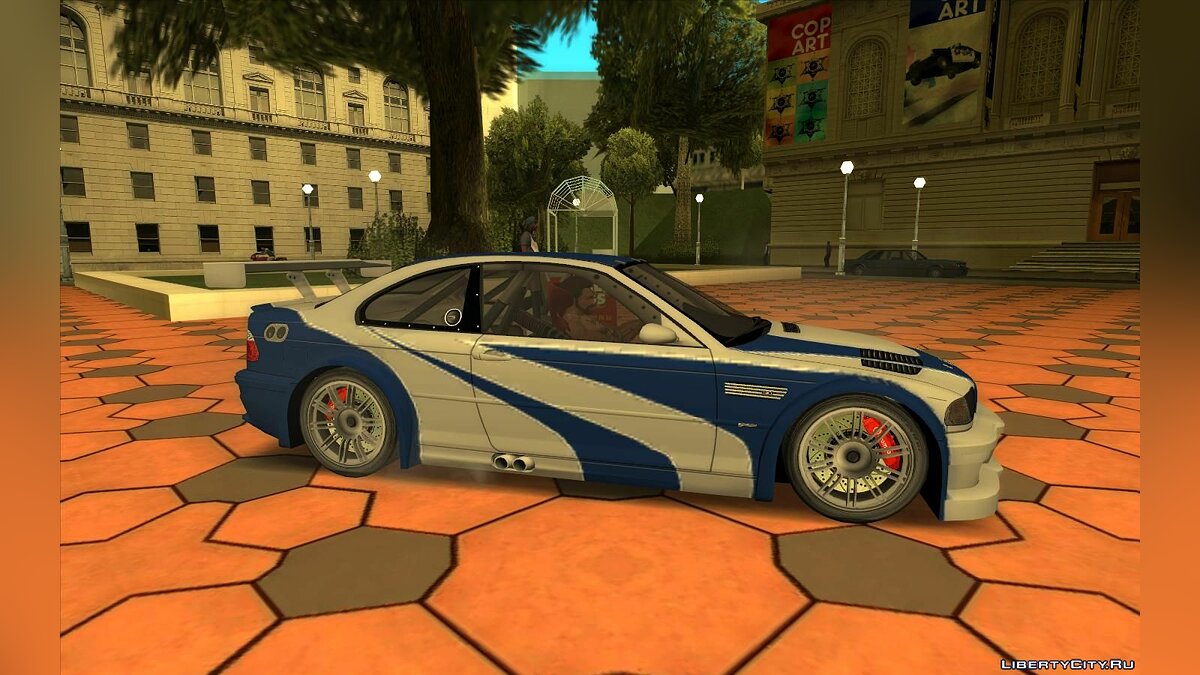 Скачать BMW M3 GTR из NFS:Most Wanted для GTA San Andreas