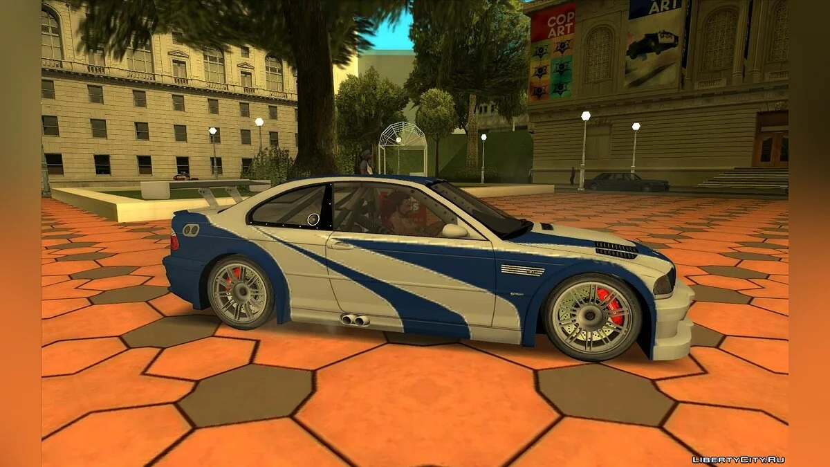 BMW M3 GTR из NFS:Most Wanted / GTA San Andreas