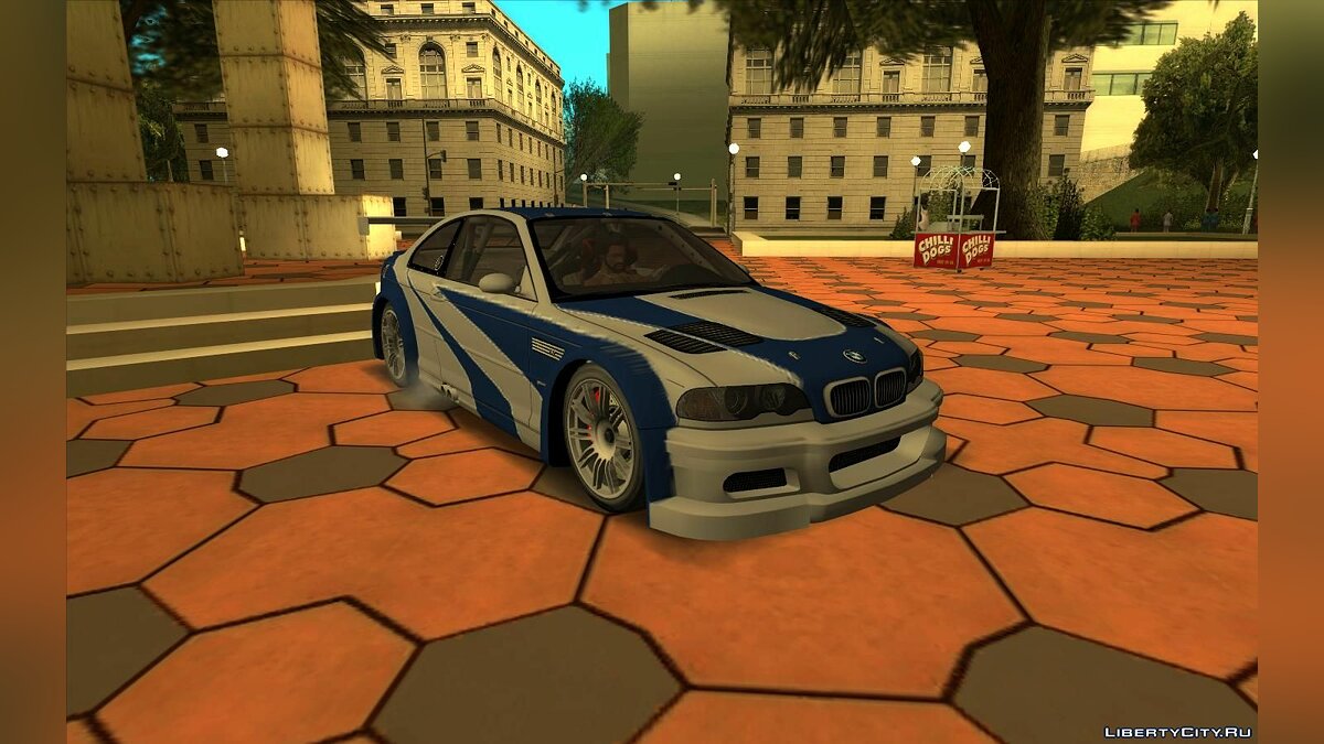 Скачать BMW M3 GTR Из NFS:Most Wanted Для GTA San Andreas