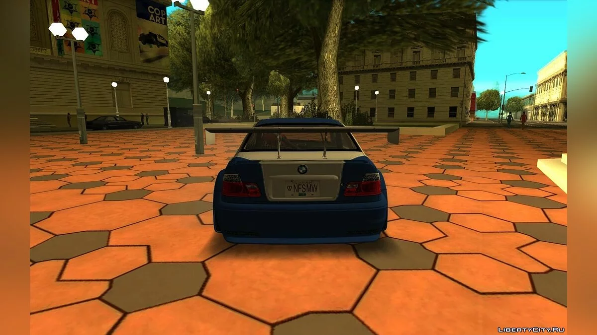 BMW M3 GTR из NFS:Most Wanted / GTA San Andreas
