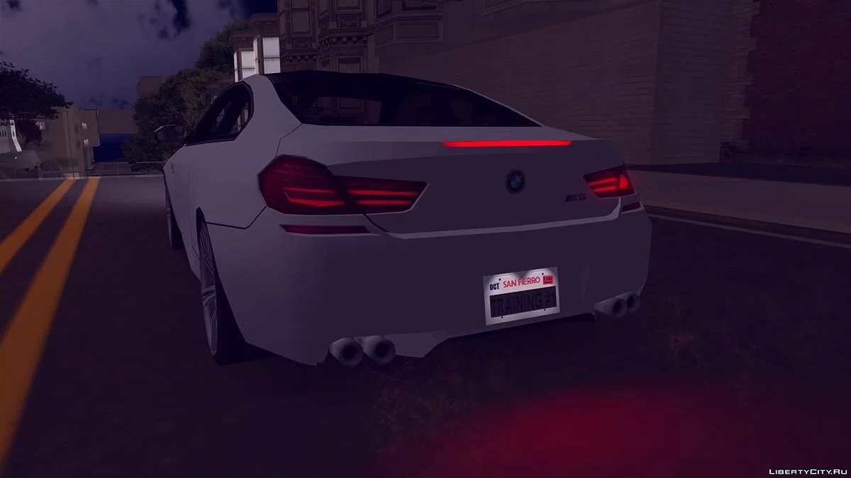 BMW M6 F13 2013 [LQ] [IVF] [Snow] / GTA San Andreas
