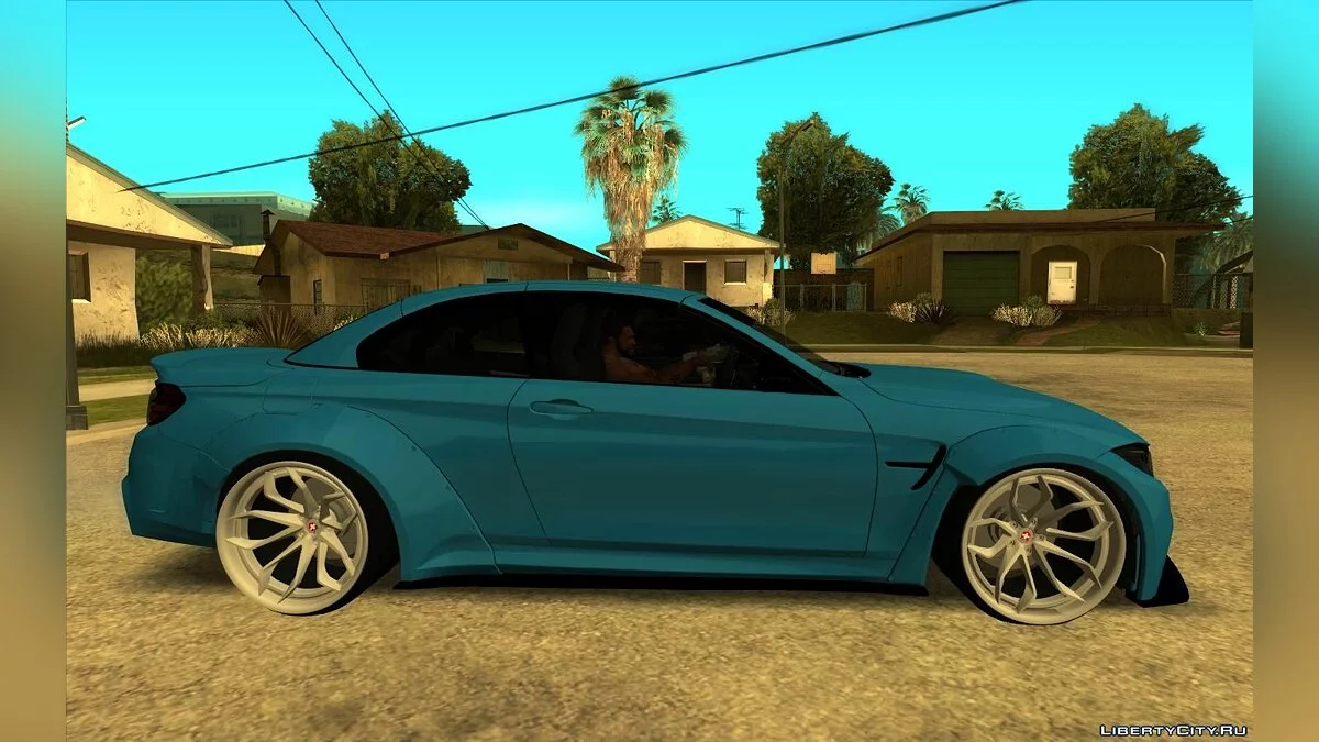 BMW M4 Cabrio Wide Body / GTA San Andreas