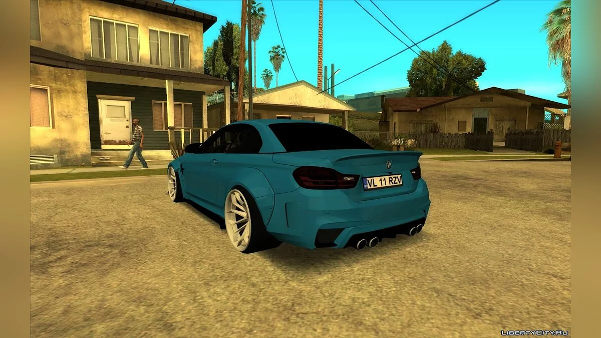 BMW M4 Cabrio Wide Body / GTA San Andreas