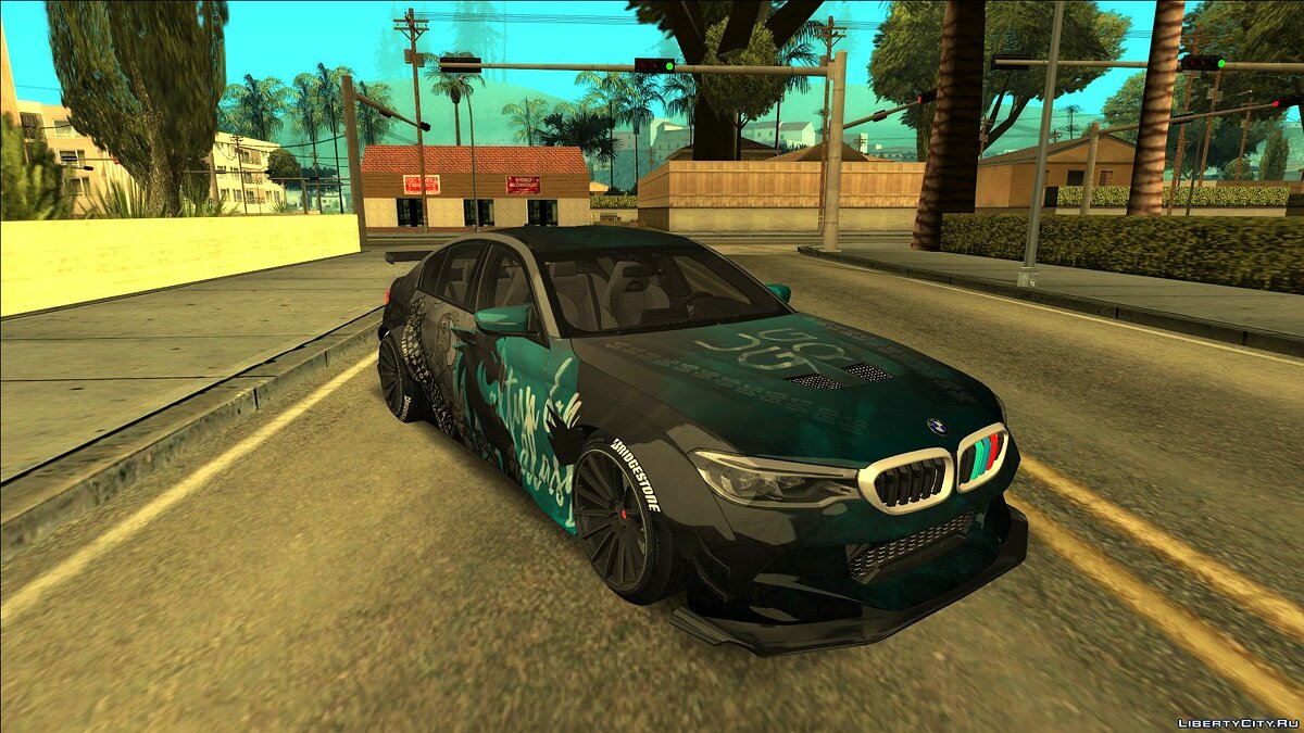 Скачать BMW M5 F90 | UG&GQ Collab для GTA San Andreas