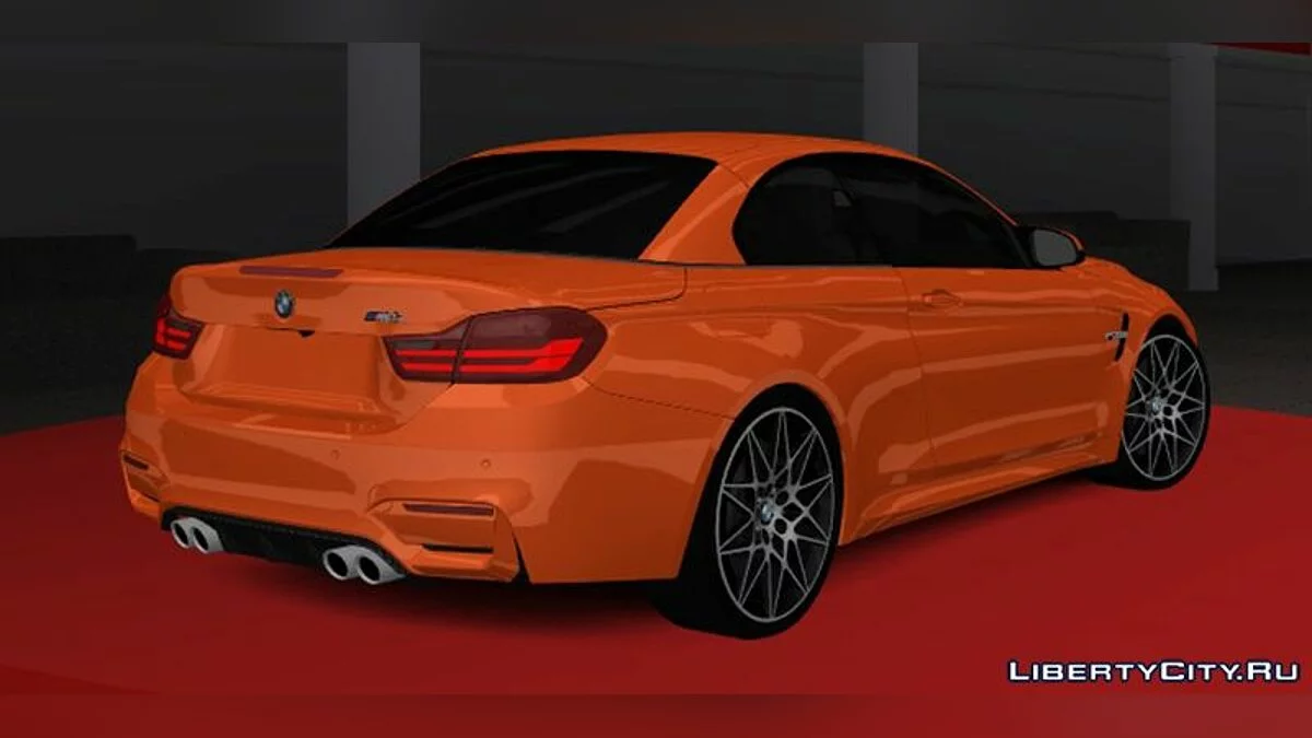 BMW M4 Convеrtablе 2017 / GTA San Andreas