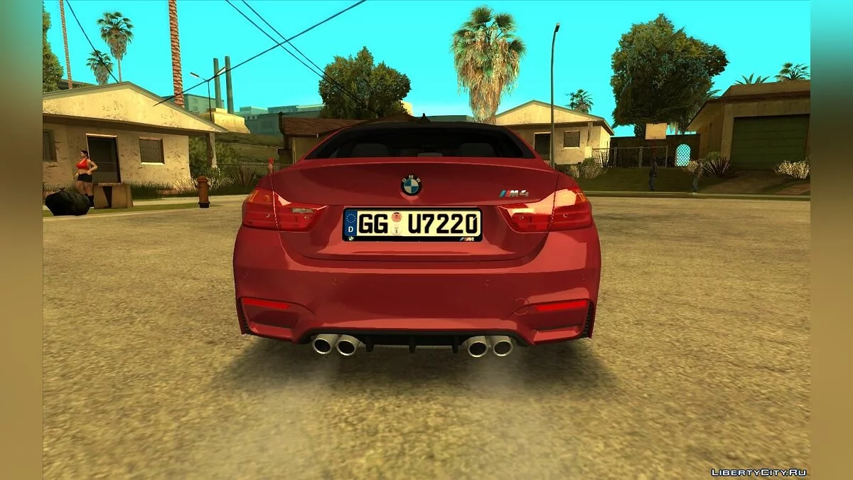 BMW M4 F82 2018 / GTA San Andreas