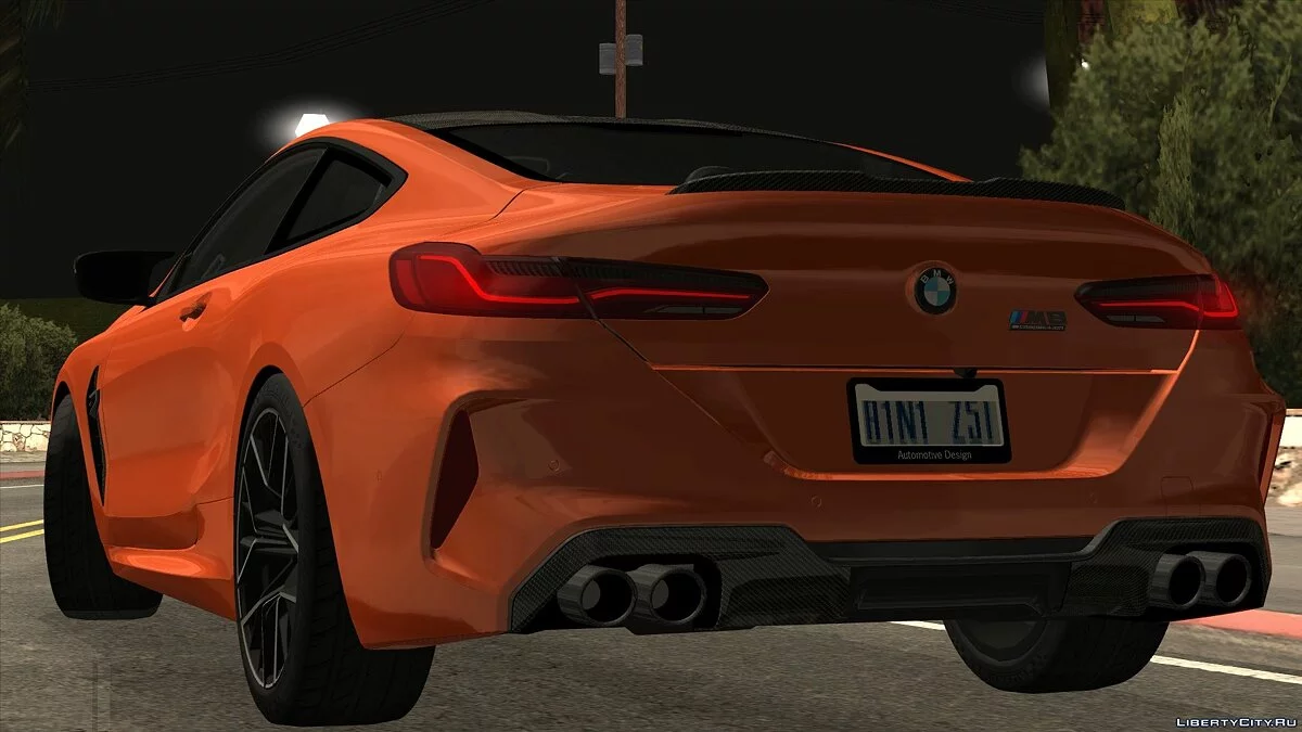 BMW M8 Competition F92 / GTA San Andreas