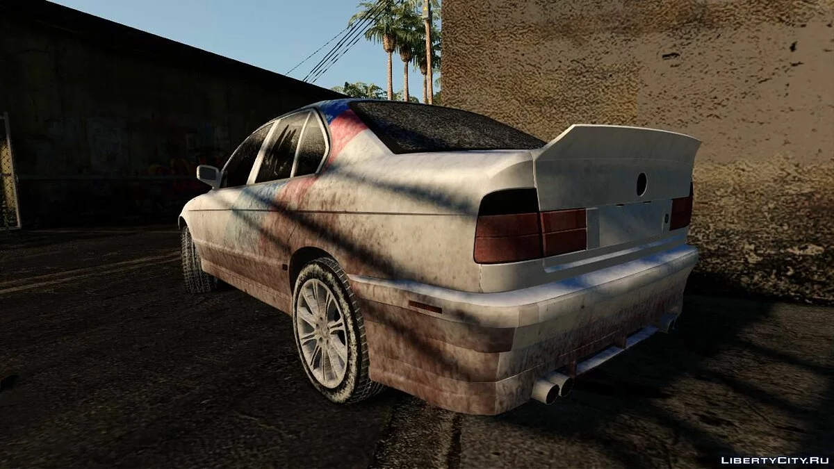 BMW E34 (Зима) / GTA San Andreas