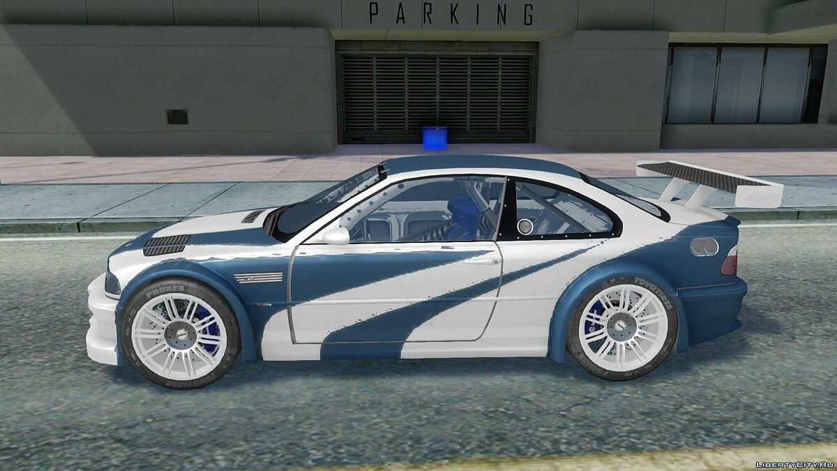 Скачать BMW M3 GTR Most Wanted для GTA San Andreas