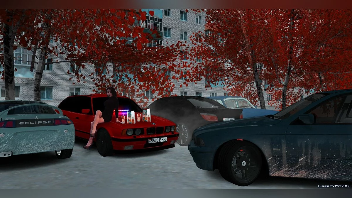 BMW E34 M5 Wagon / GTA San Andreas