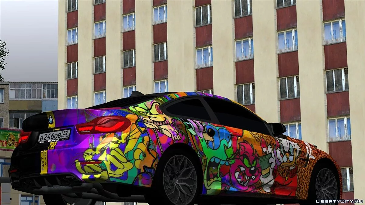 BMW M4 \"Two face\" / GTA San Andreas