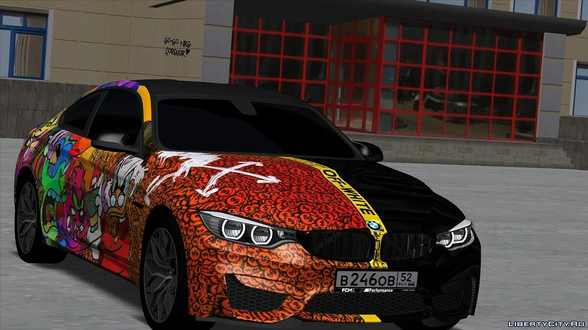 BMW M4 \"Two face\" / GTA San Andreas