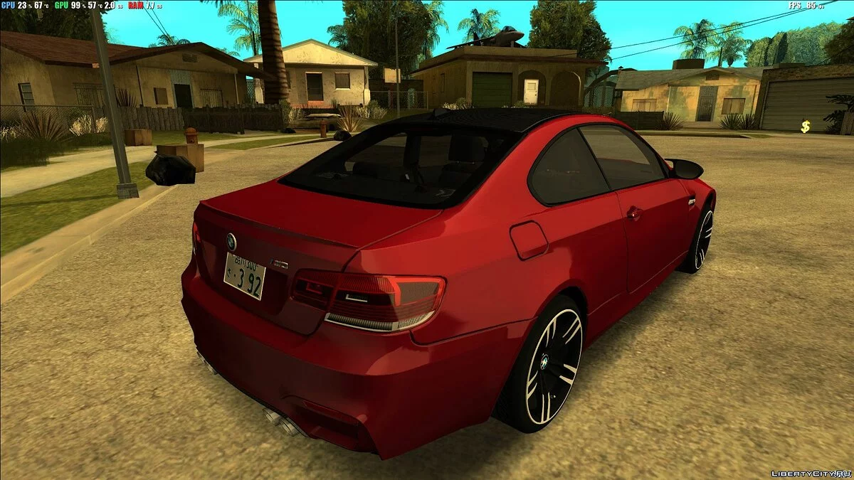 BMW M3 e92x82 / GTA San Andreas