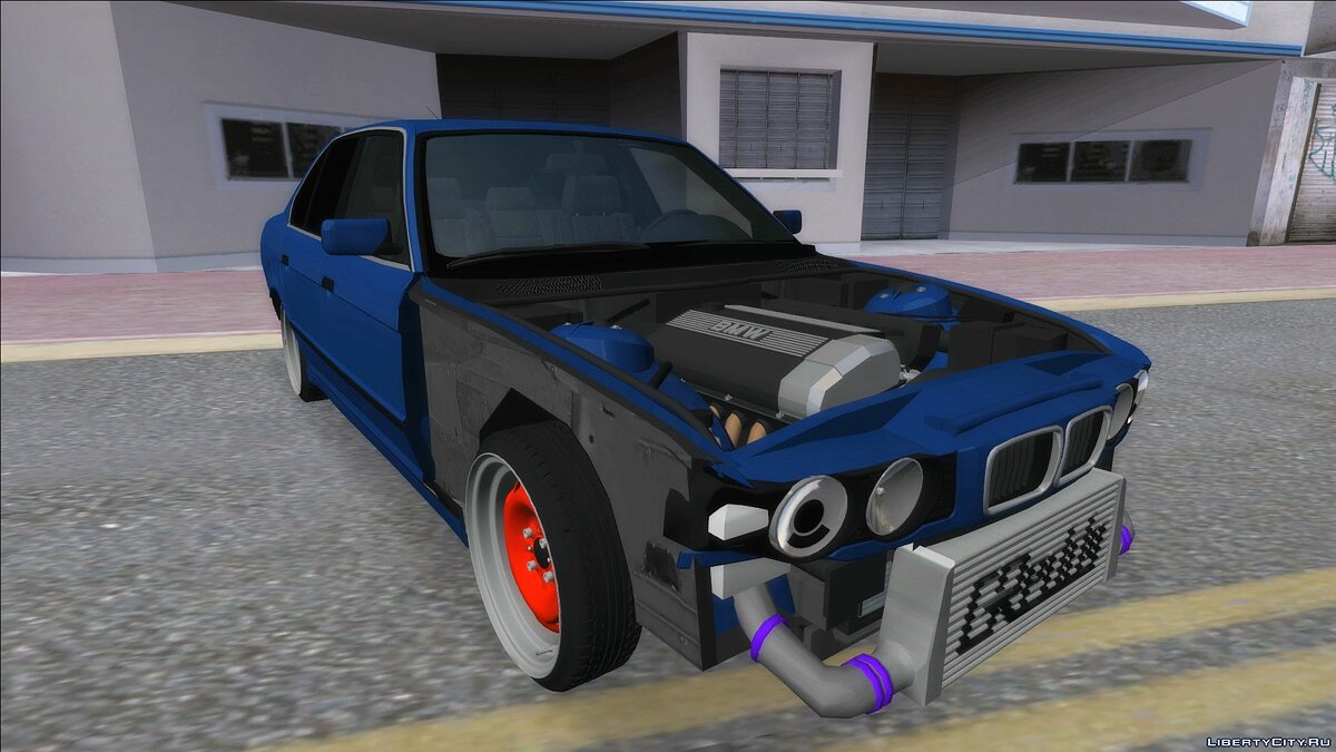 Скачать BMW 525i e34 Бродяга для GTA San Andreas