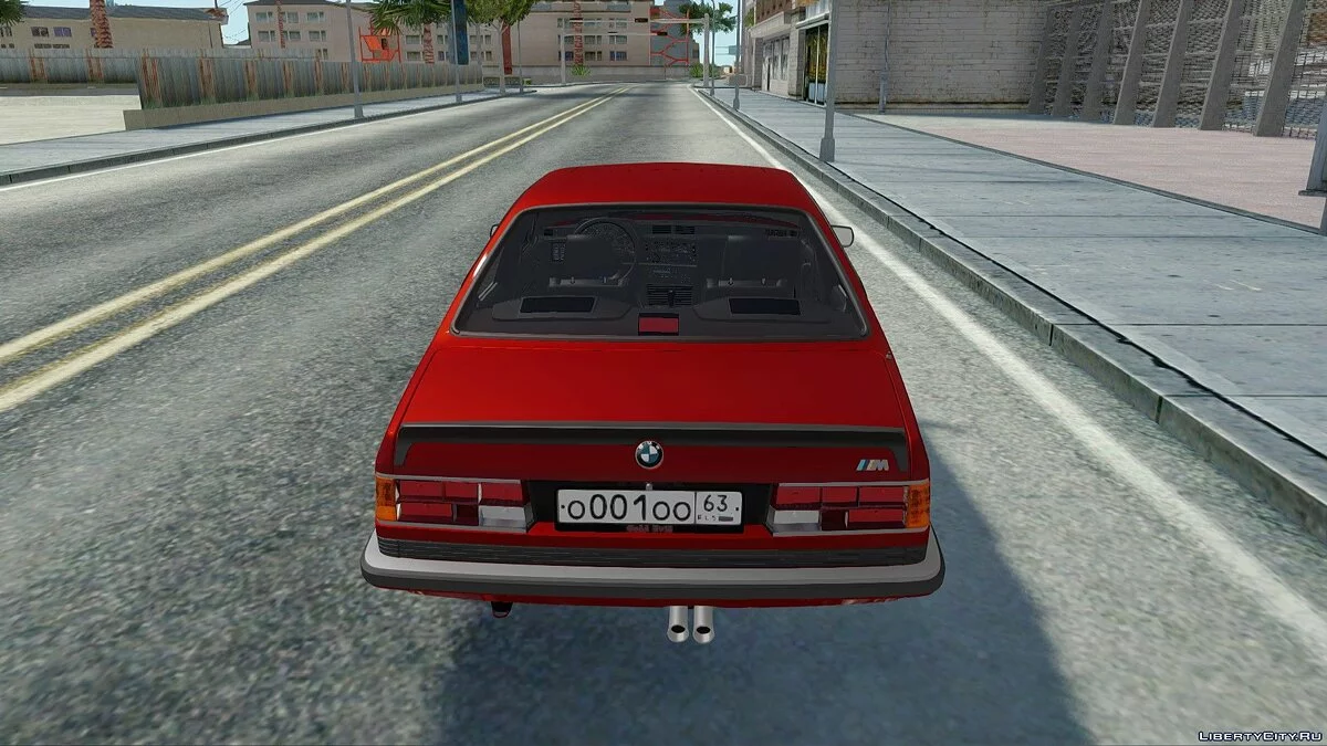 BMW M6 E24 CSI / GTA San Andreas