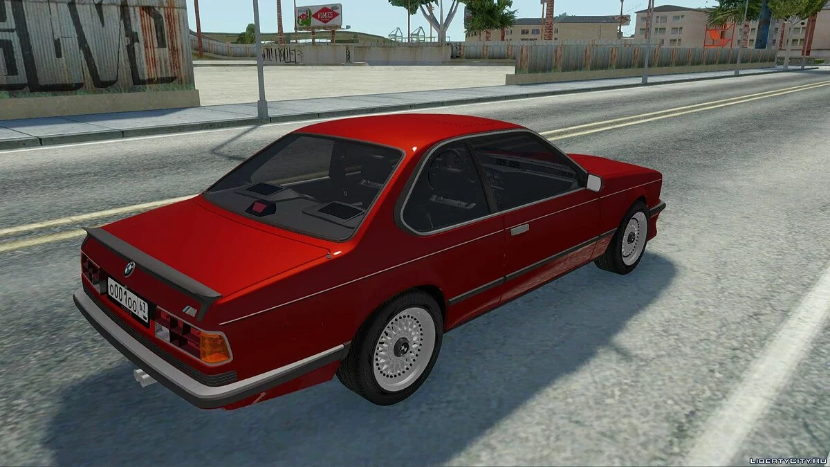 BMW M6 E24 CSI / GTA San Andreas