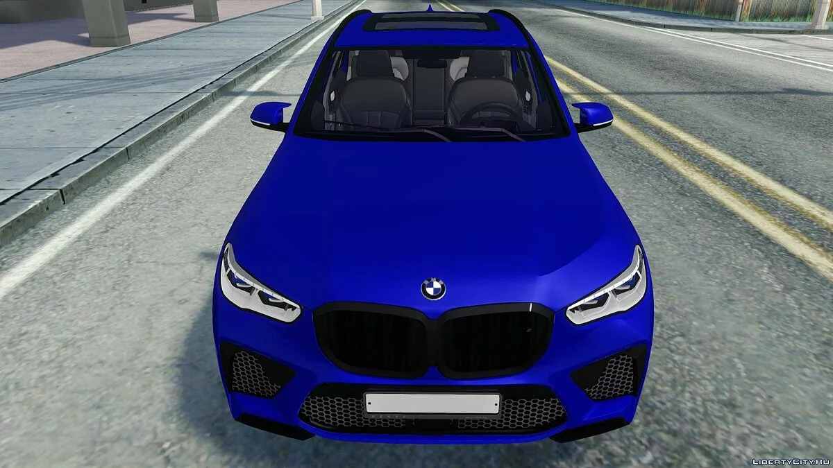 BMW X5M Competition 2021 / GTA San Andreas