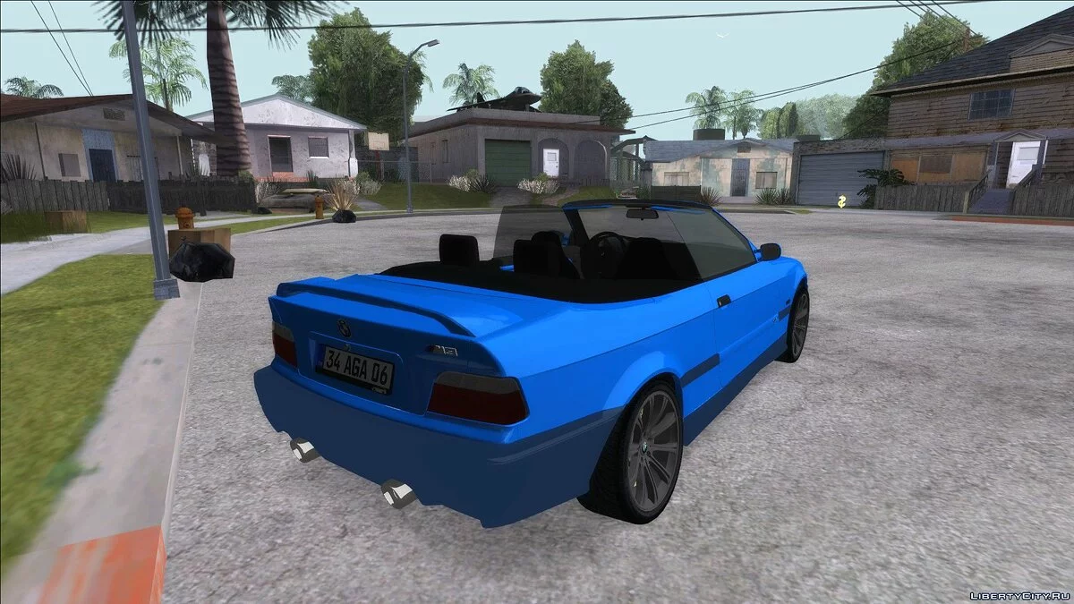 BMW M3 E36 Cabrio / GTA San Andreas