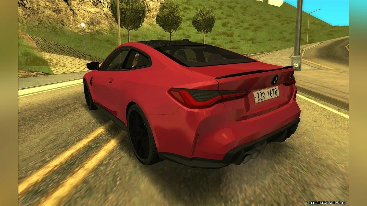 BMW M4 Competition 2021 / GTA San Andreas