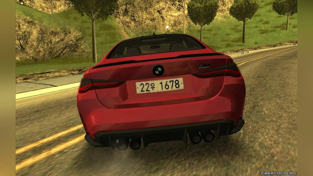 BMW M4 Competition 2021 / GTA San Andreas