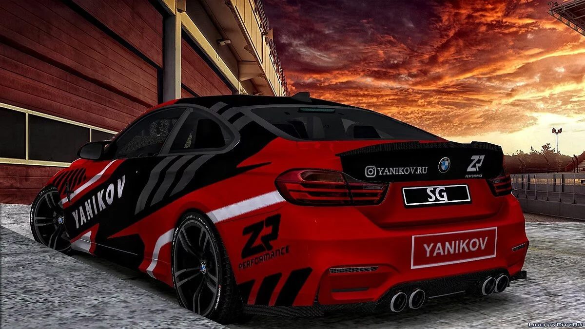 BMW M4 F82 / GTA San Andreas