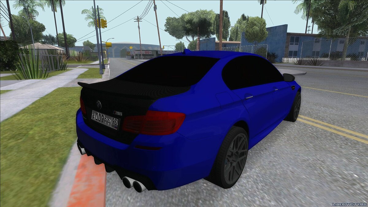 Скачать BMW M5 F10 Top Service MSK для GTA San Andreas