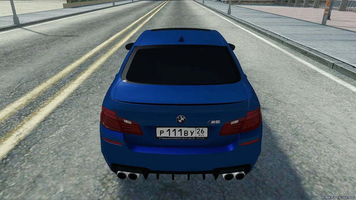 BMW M5 F10 / GTA San Andreas