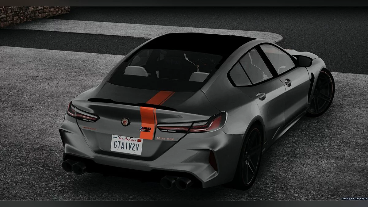 BMW M8 Gran Coupe Manhart / GTA San Andreas