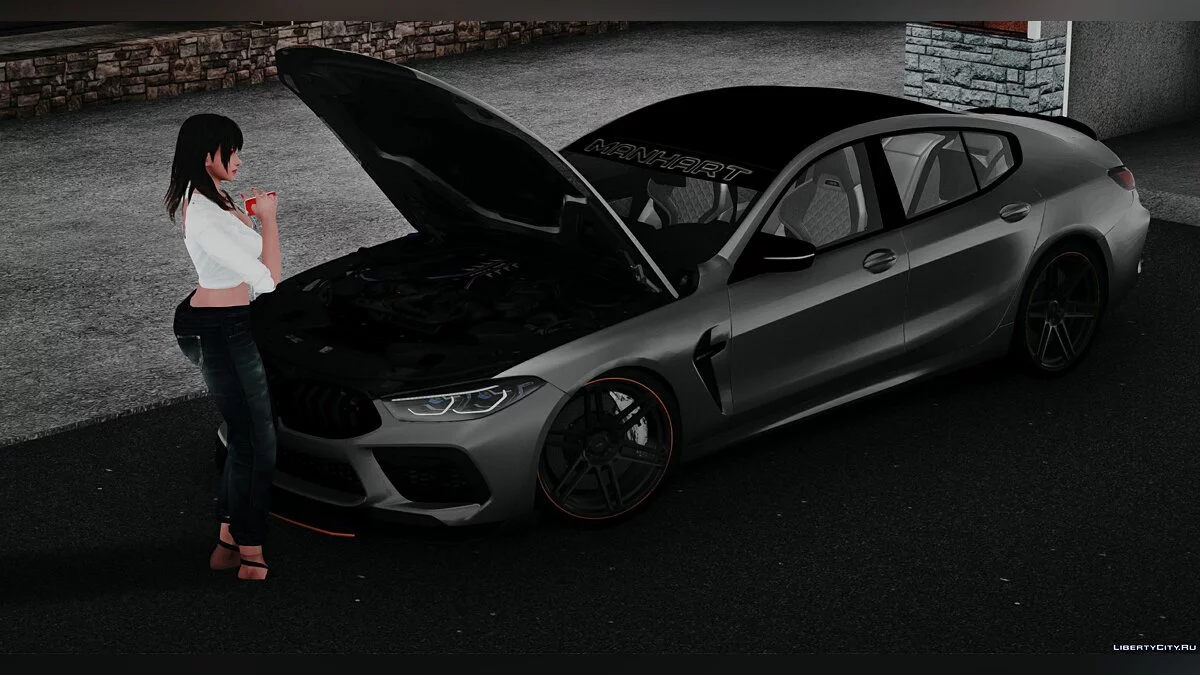BMW M8 Gran Coupe Manhart / GTA San Andreas