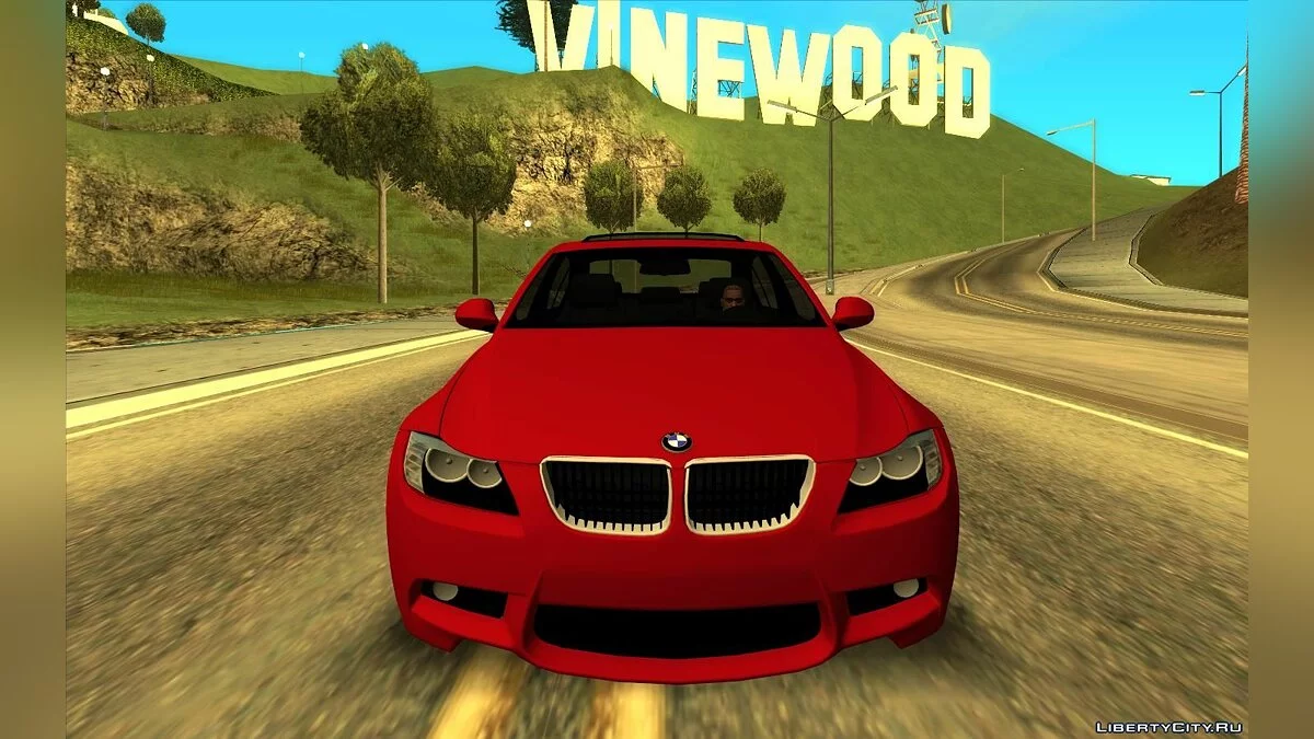 2010 BMW E90 320d M Sport / GTA San Andreas