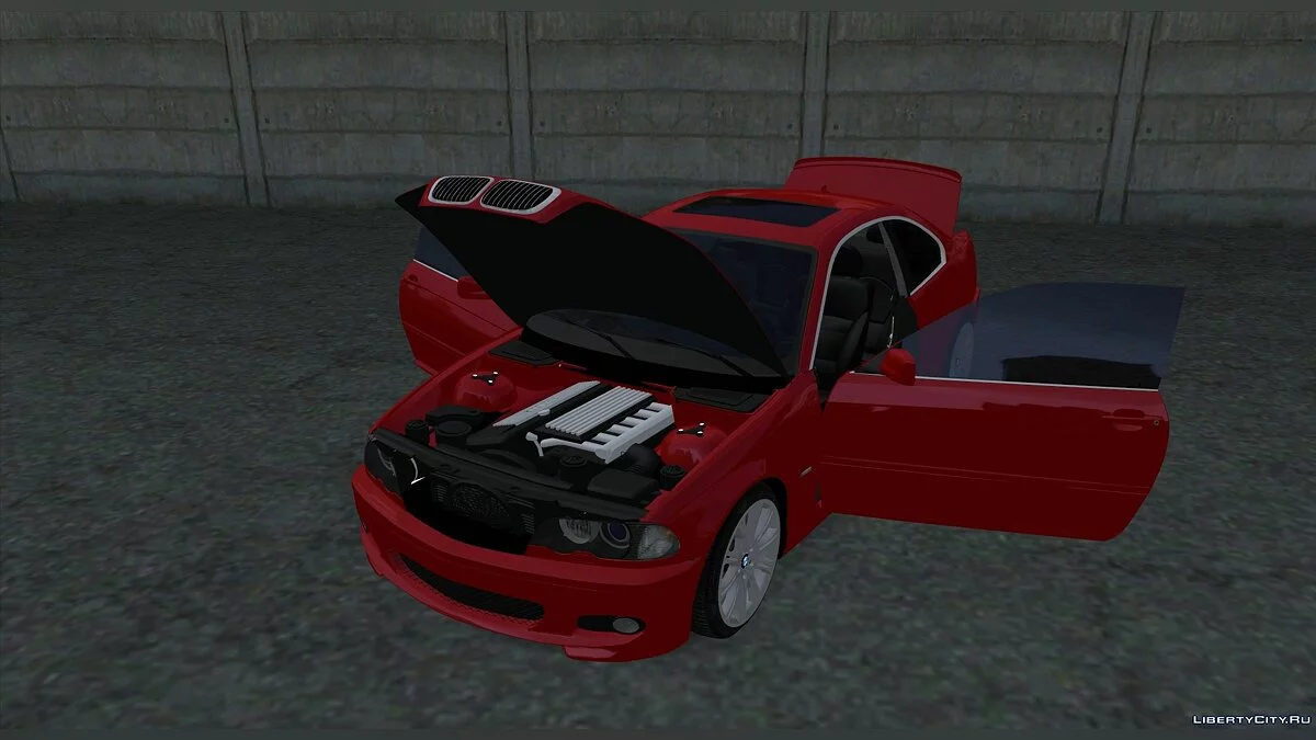 BMW E46 Coupe / GTA San Andreas