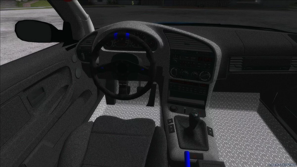 BMW M3 E36 Coupe Blue Star / GTA San Andreas