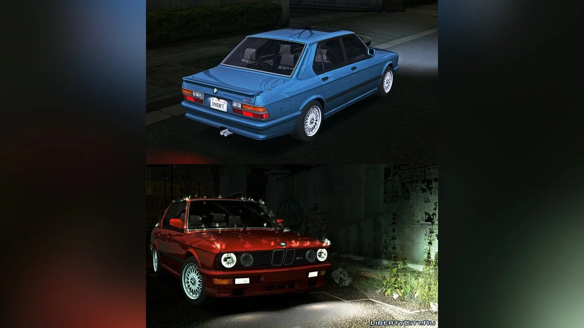 BMW M5 E28 / GTA San Andreas