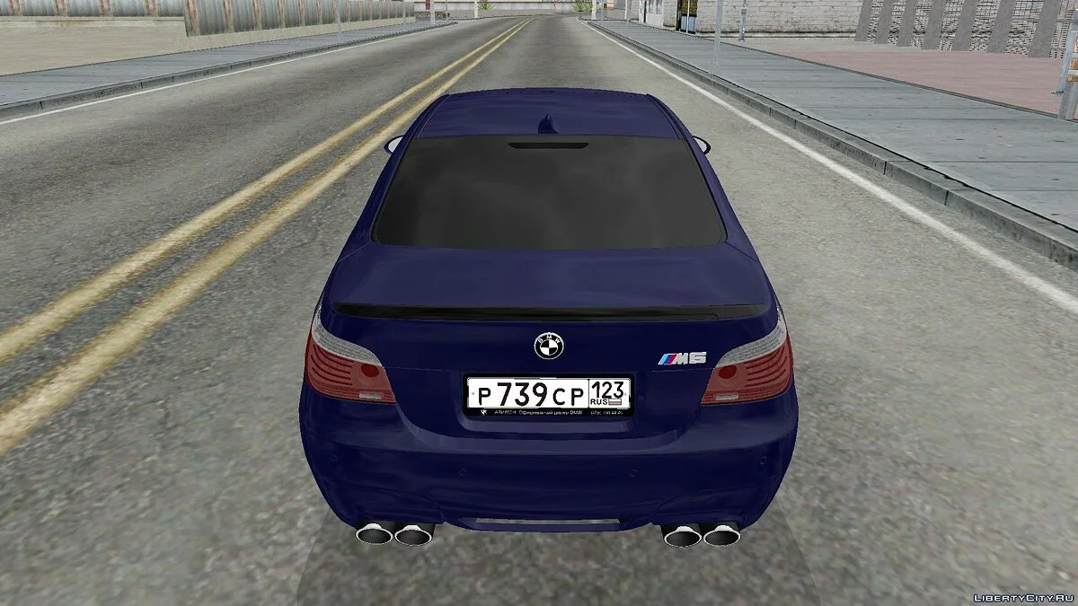 BMW M5 E60 / GTA San Andreas