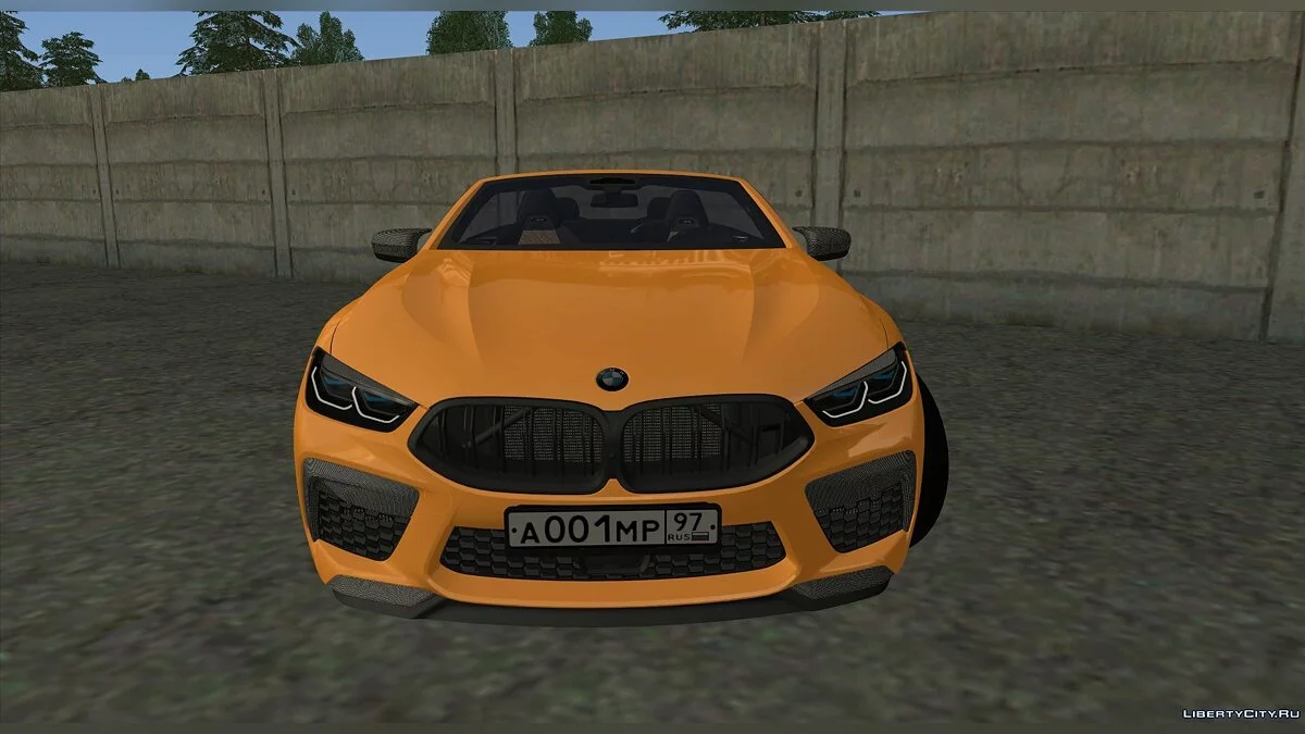 BMW M8 Convertible 2021 / GTA San Andreas