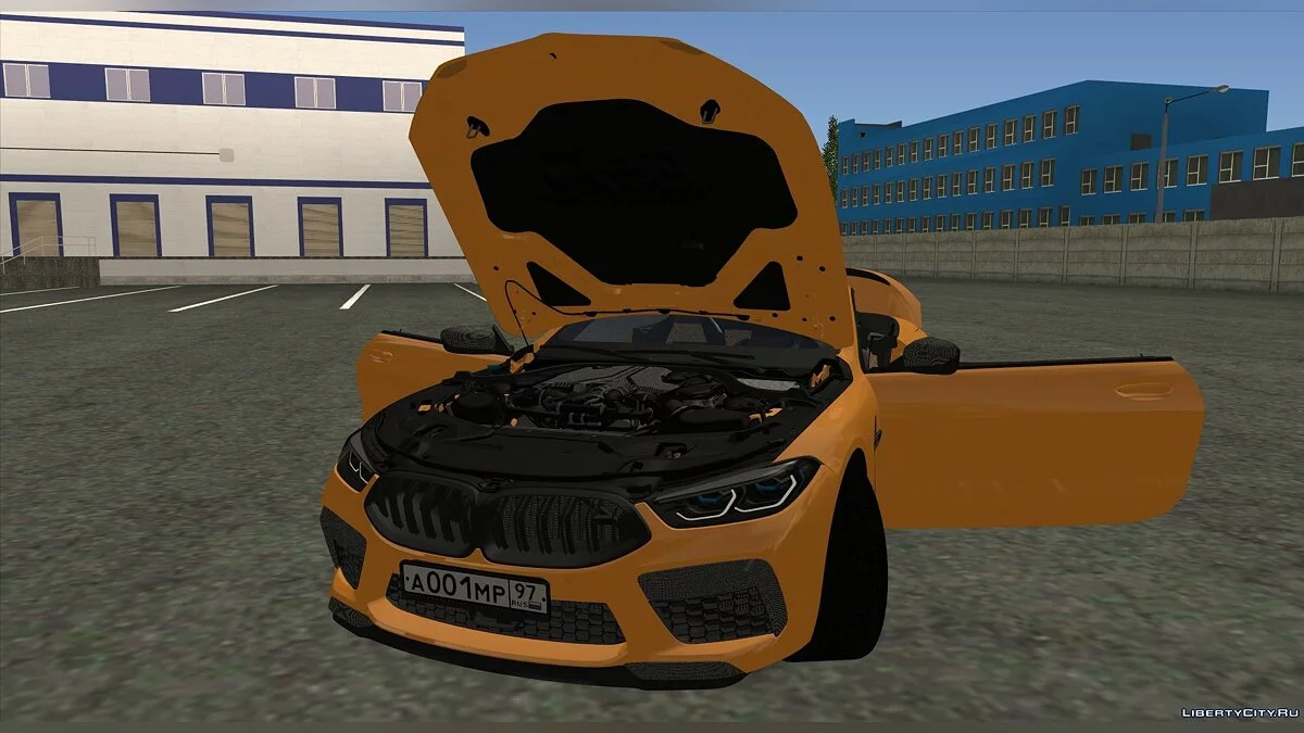 BMW M8 Convertible 2021 / GTA San Andreas