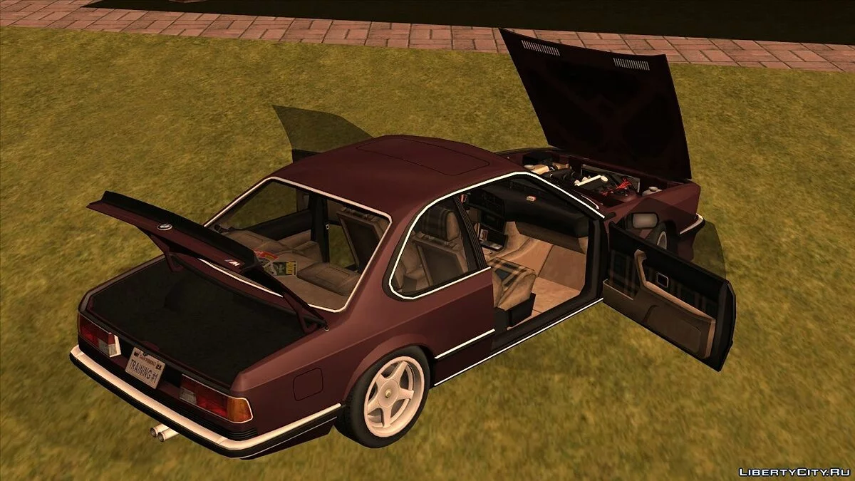 BMW E24 M635 CSi 1987 / GTA San Andreas