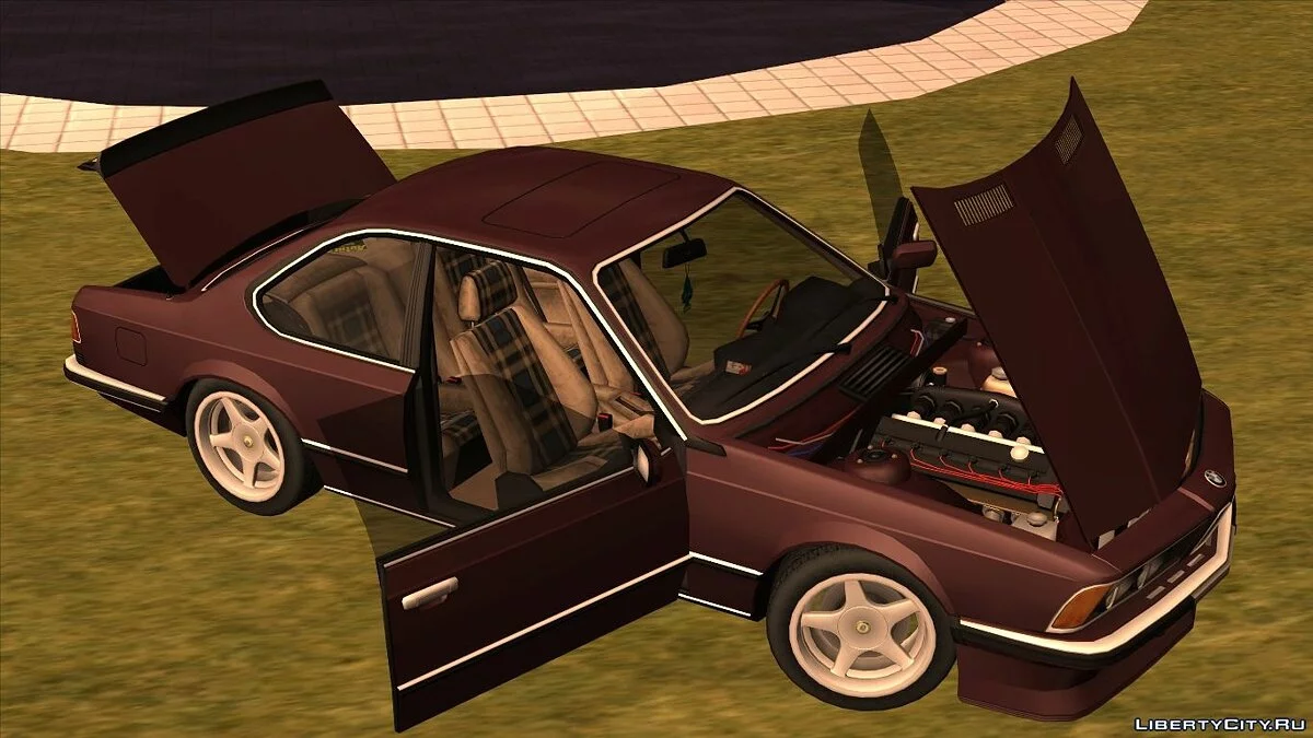 BMW E24 M635 CSi 1987 / GTA San Andreas