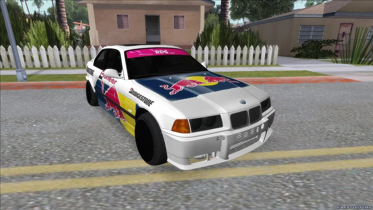 BMW M3 E36 RedBull / GTA San Andreas