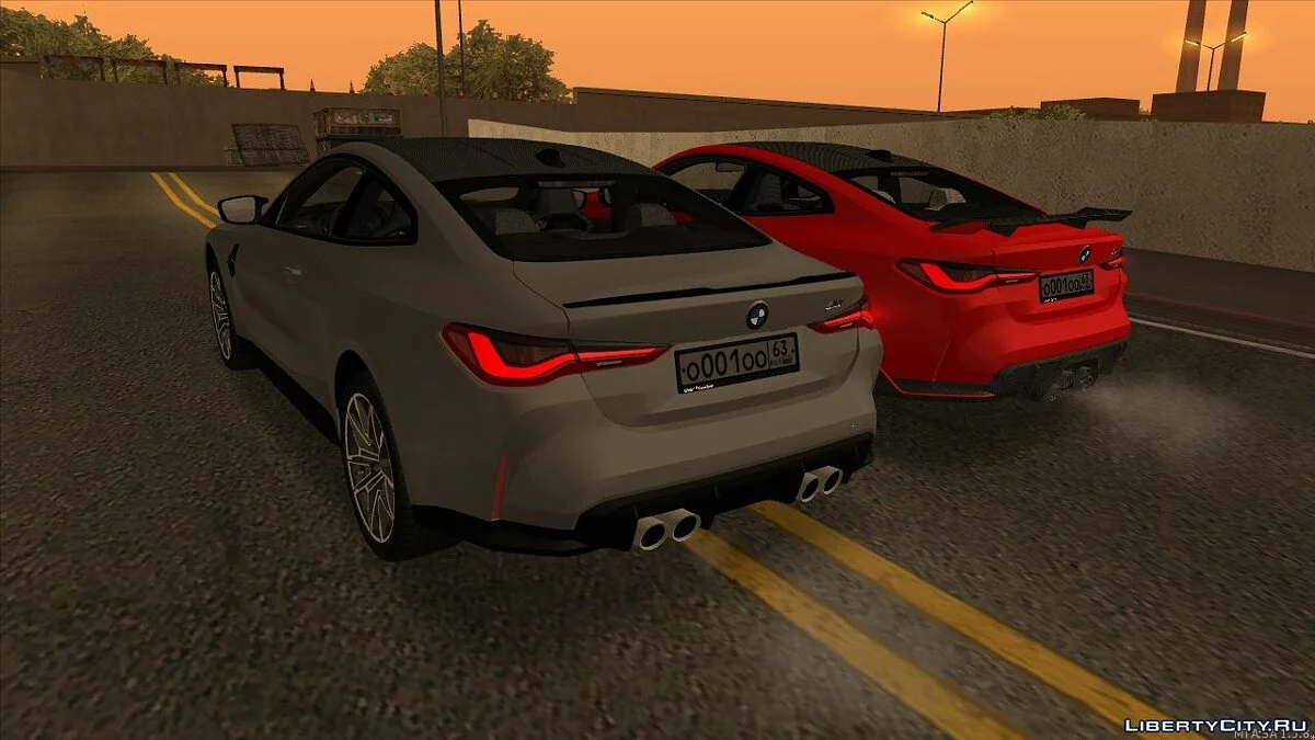 BMW M4 2021 M Performance / GTA San Andreas
