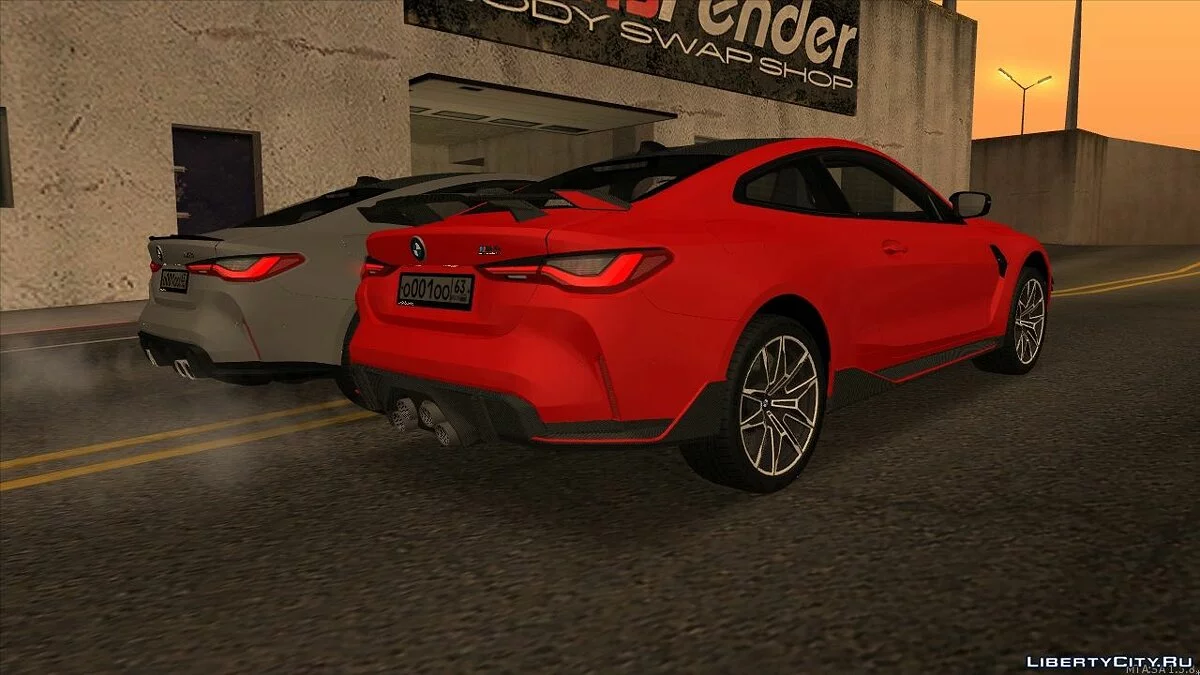 BMW M4 2021 M Performance / GTA San Andreas