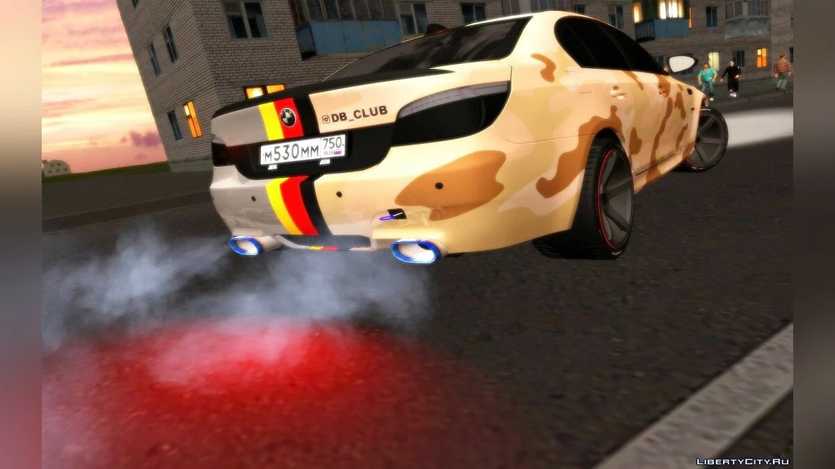 BMW M5 E60 Deutsch kamo / GTA San Andreas