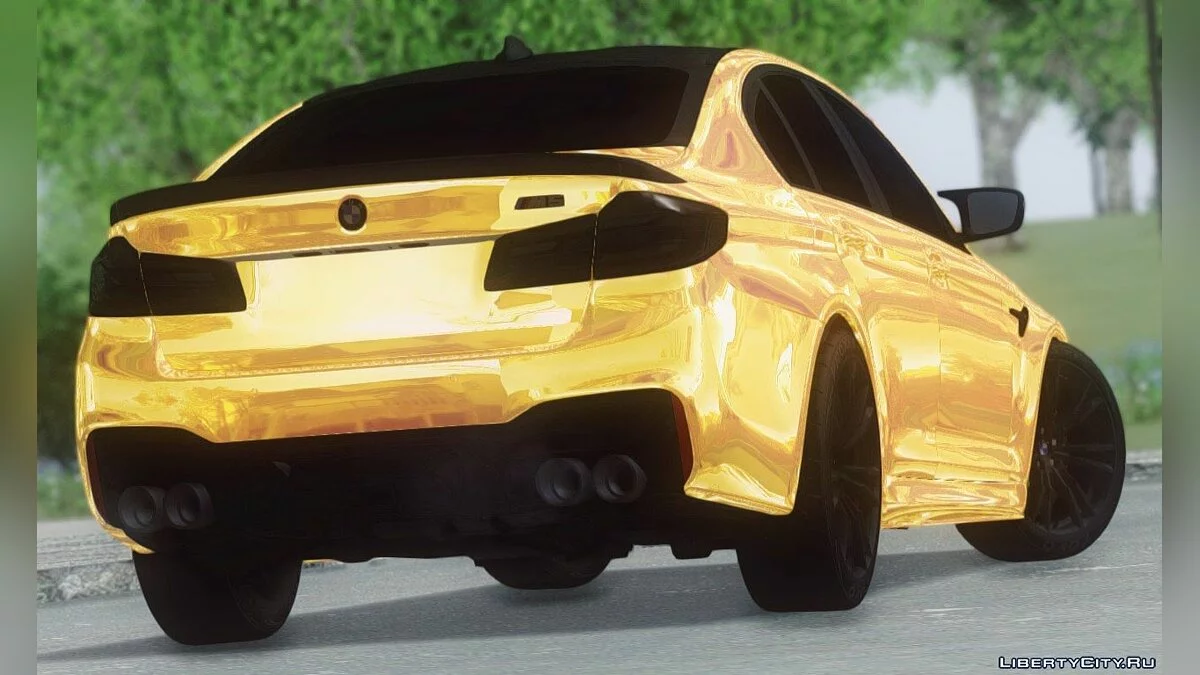 BMW M5 F90 Gold Edition / GTA San Andreas
