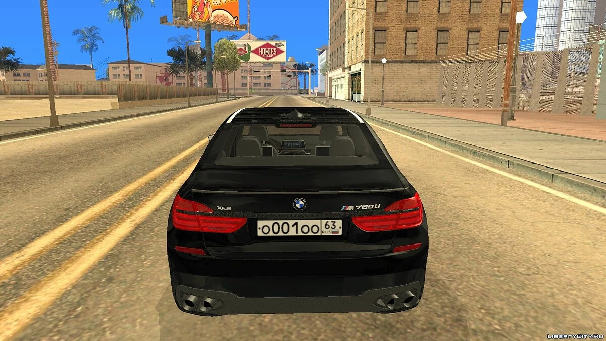 BMW M760Li xDrive G12 / GTA San Andreas