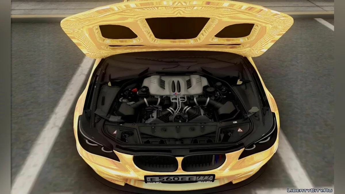 BMW M5 GOLD 2.0 / GTA San Andreas
