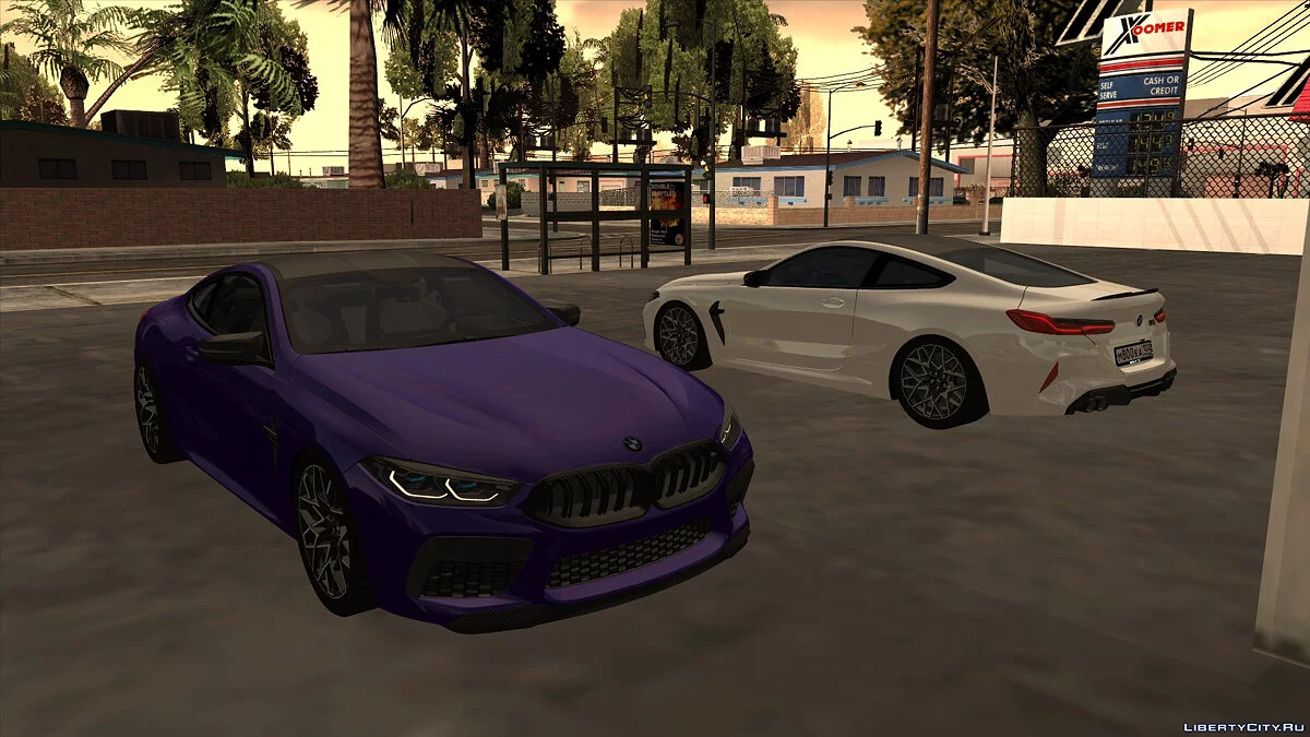 BMW M8 Competition Coupe 2020 / GTA San Andreas